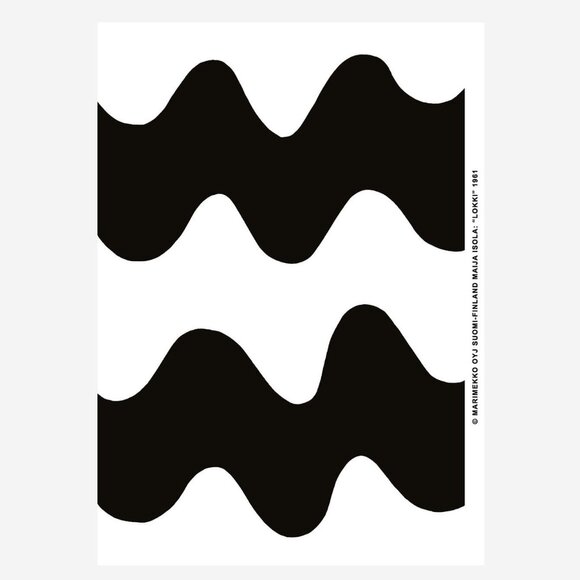 Marimekko Other - Marimekko Lokki 70th Anniversary Art Poster Rare - PLEASE SEE NOTES